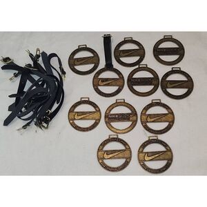 Lot of 11 Vintage Nike Golf Schools + Junior Camps Bag Tags